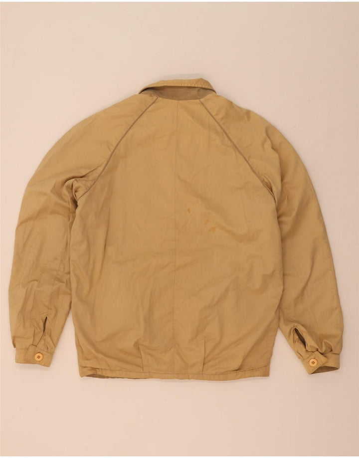 Винтажная мужская двусторонняя замшевая куртка IT 48 Medium Beige Leather