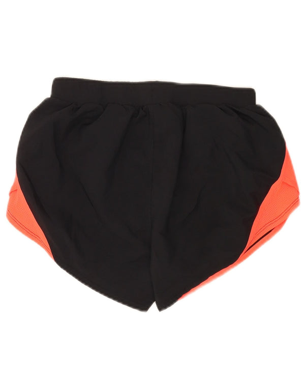 Женские спортивные шорты Under Armour Heat Gear UK 4 XS, черные с цветными блоками