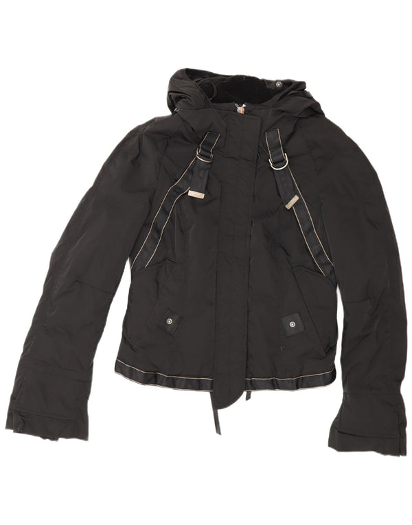 Женская утепленная куртка с капюшоном Marithe Francois Girbaud IT 42 Medium Black