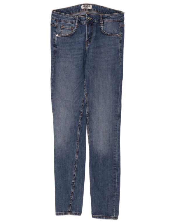 Женские джинсы скинни Zara Trafaluc EU 36 XS W26 L28 Синие, хлопок