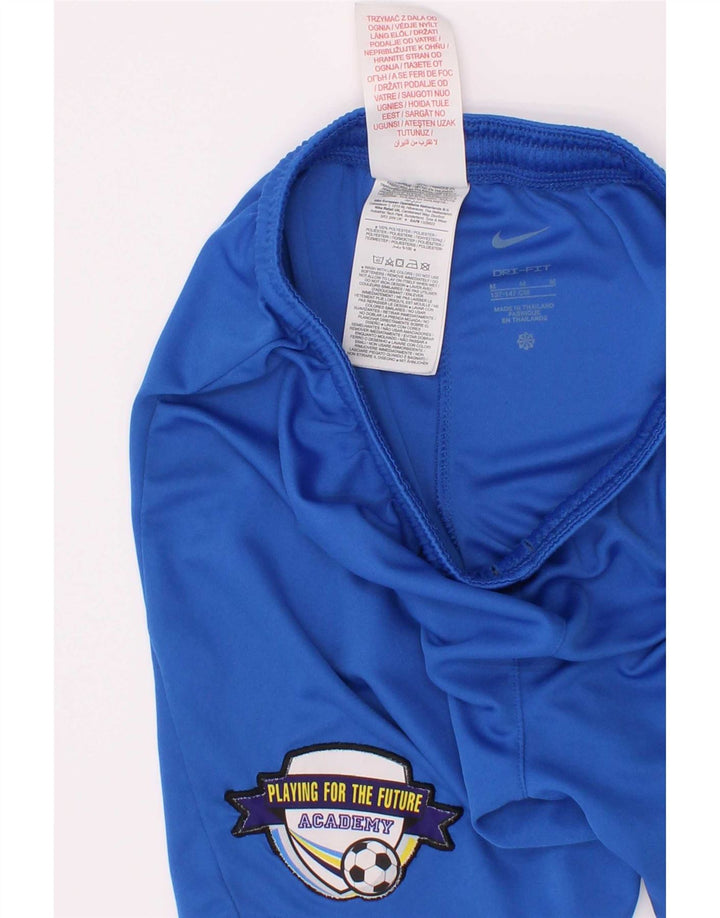 Спортивные шорты Nike Dri Fit с графическим рисунком для мальчиков, 10–11 лет, средний синий, полиэстер