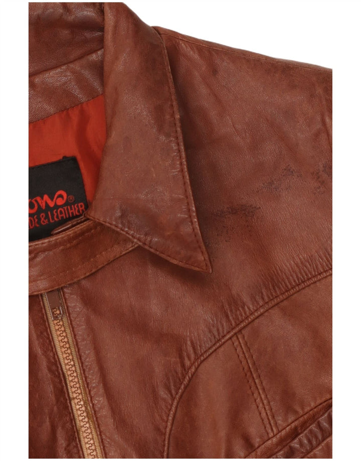 Женская кожаная куртка Wilsons IT 44 Medium Brown Leather
