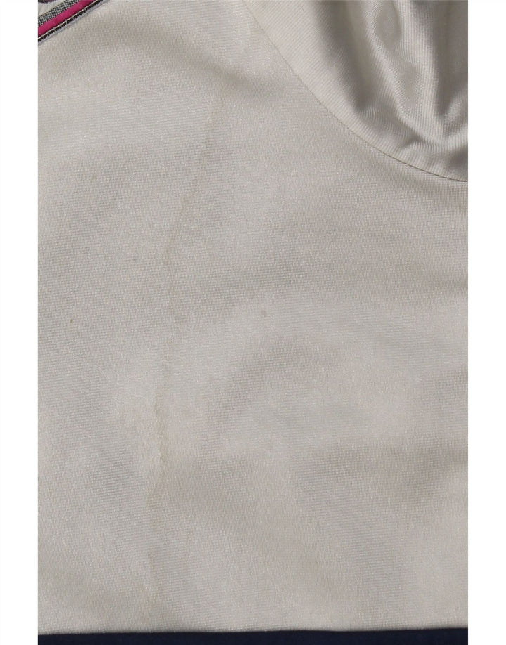 Мужской спортивный костюм Asics с графическим рисунком, верхняя куртка среднего размера, темно-синий, с цветными блоками