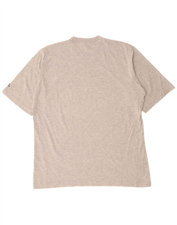 Мужская футболка ADIDAS Top UK 44/46 XL Серый хлопок