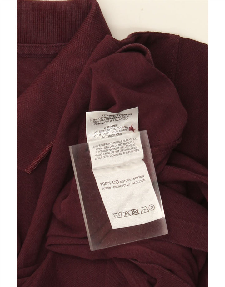 Мужская рубашка поло Carrera Regular 2XL бордовый хлопок