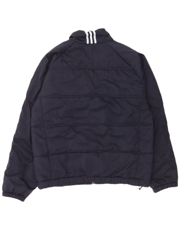 Мужская утепленная куртка Adidas UK 42 XL Темно-синий полиэстер