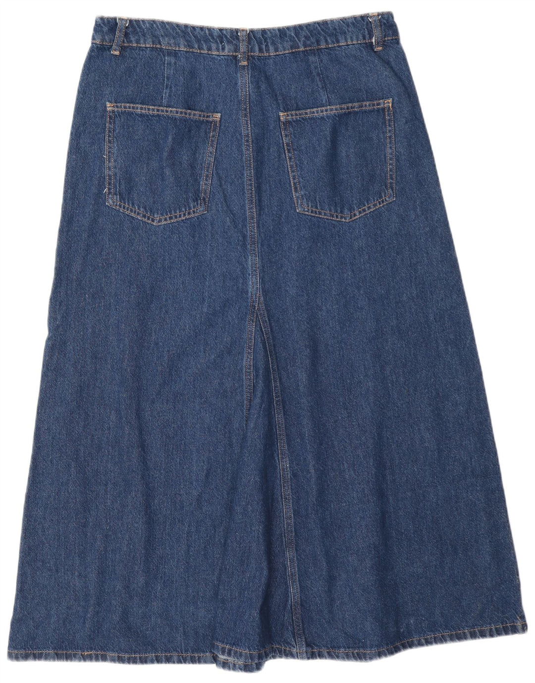 Женская джинсовая юбка Zara, большая W30, синяя