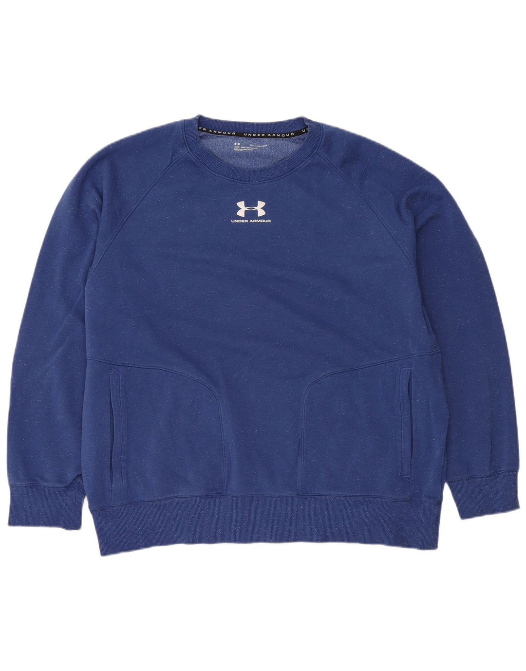 Мужской свитшот Under Armour 2XL, синий в крапинку, хлопок