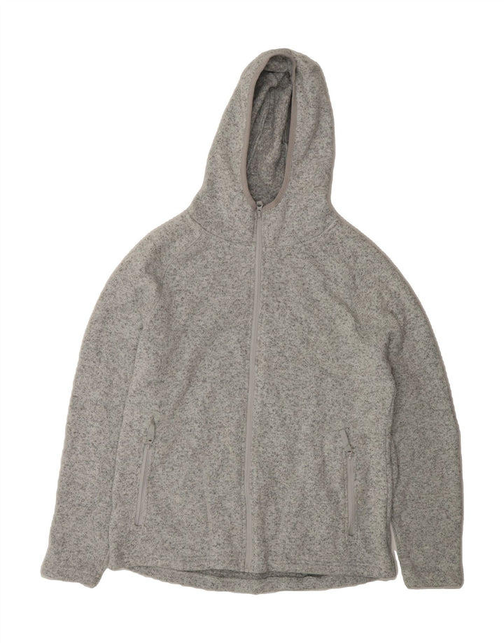MOUNTAIN WAREHOUSE Womens Oversized Tracksuit Top Jacket UK 16 Large Grey Vintage Mountain Warehouse and Second-Hand Mountain Warehouse from Messina Hembry 
