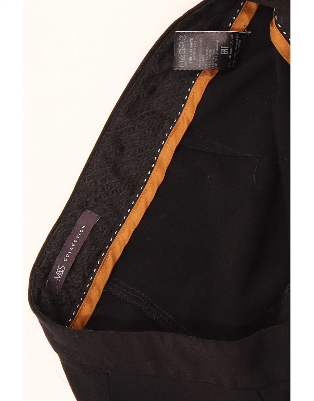 Женские повседневные брюки Marks & Spencer Bootcut UK 12 Medium W30 L31, черные