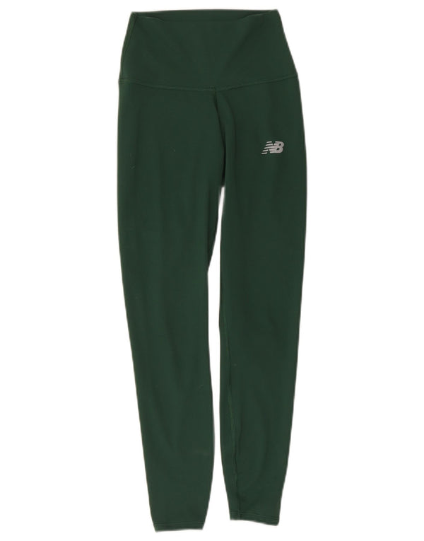 Женские леггинсы New Balance UK 4 XS, зеленые