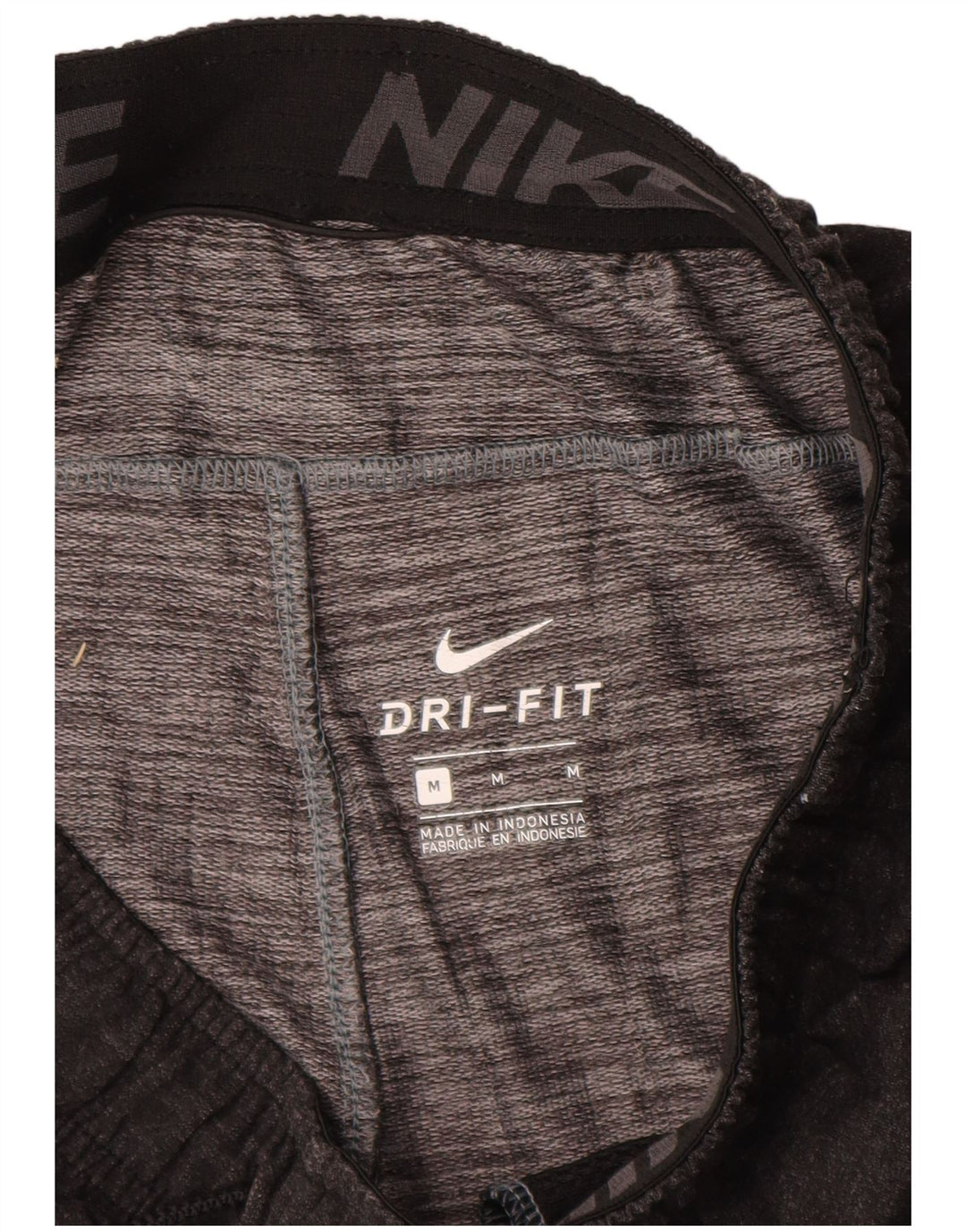 Мужские спортивные шорты Nike Dri Fit из вискозы среднего серого цвета
