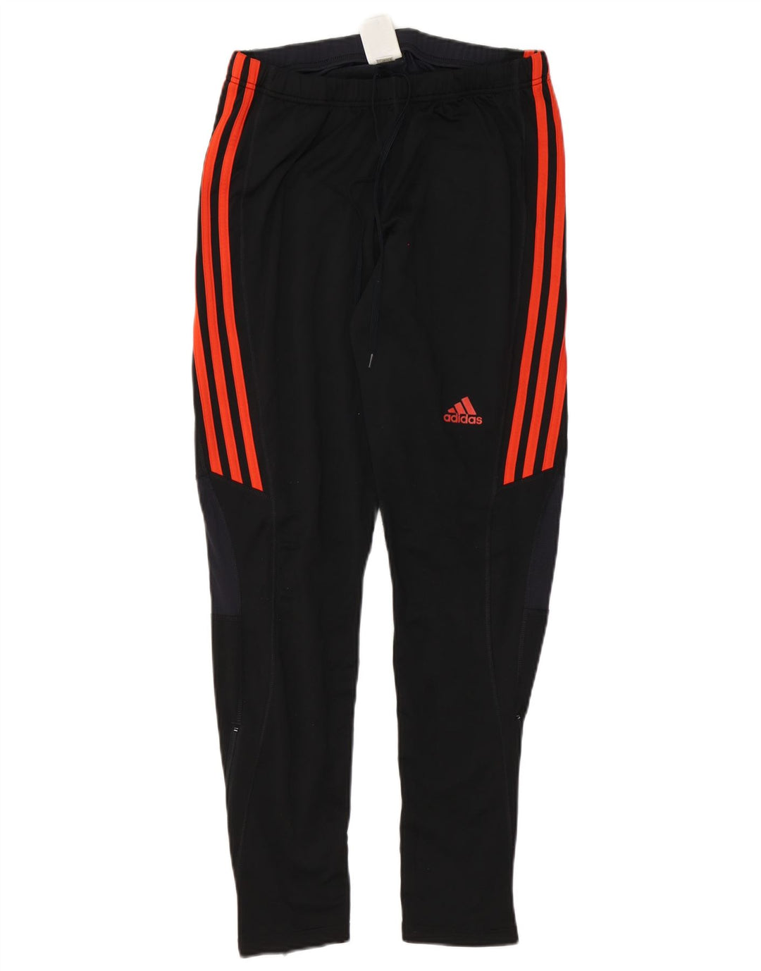 Мужские спортивные брюки Adidas XL черные из полиэстера с цветными блоками