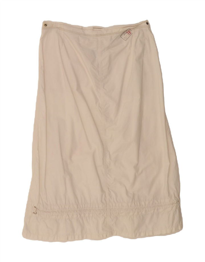 MURPHY & NYE Womens A-Line Skirt W31 Medium White Vintage Murphy & Nye and Second-Hand Murphy & Nye from Messina Hembry 