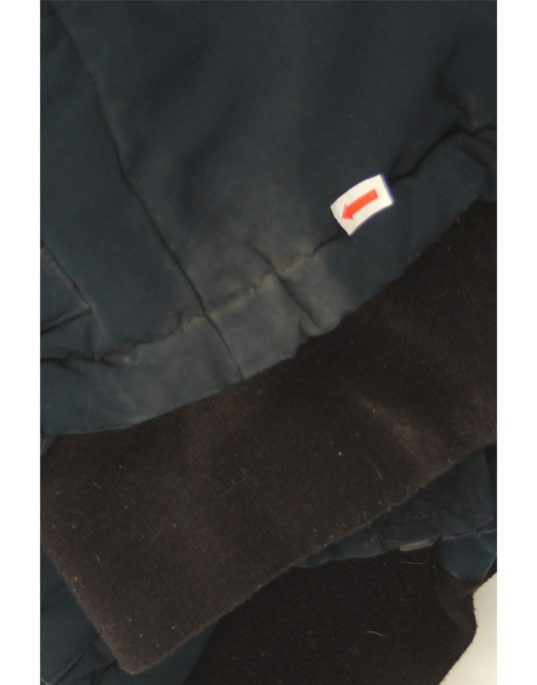 Женская утепленная куртка оверсайз с капюшоном Superdry UK 8, маленькая, темно-синяя