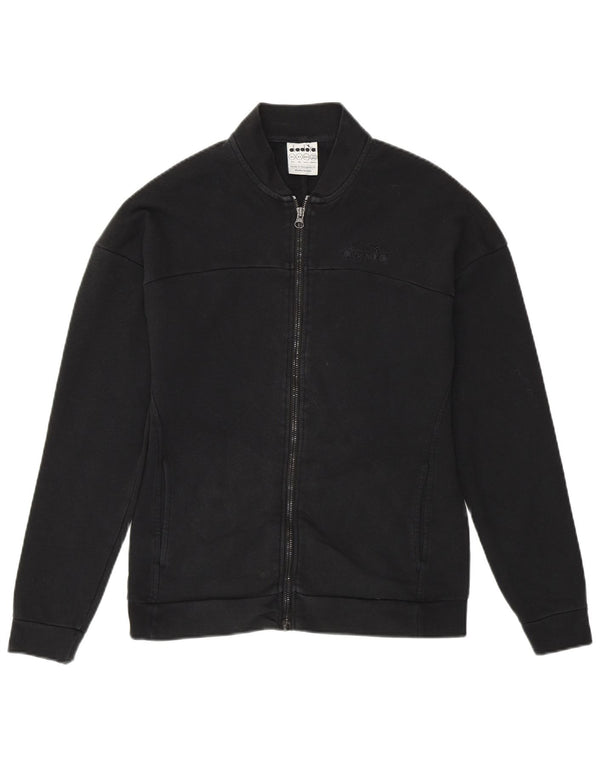 Женский спортивный костюм свободного покроя Diadora UK 6 XS, черный