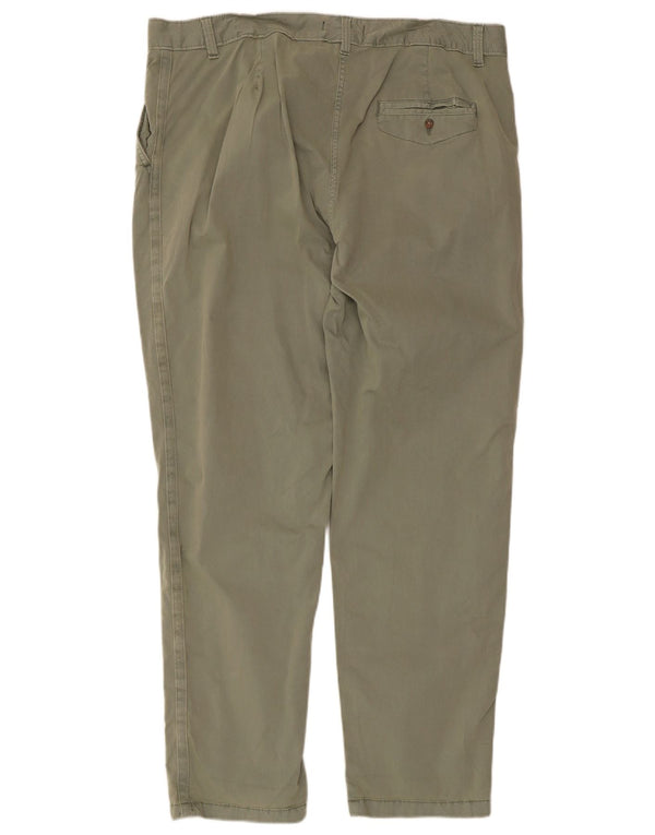Женские прямые брюки чинос Marks & Spencer UK 18 XL W38 L30 хаки