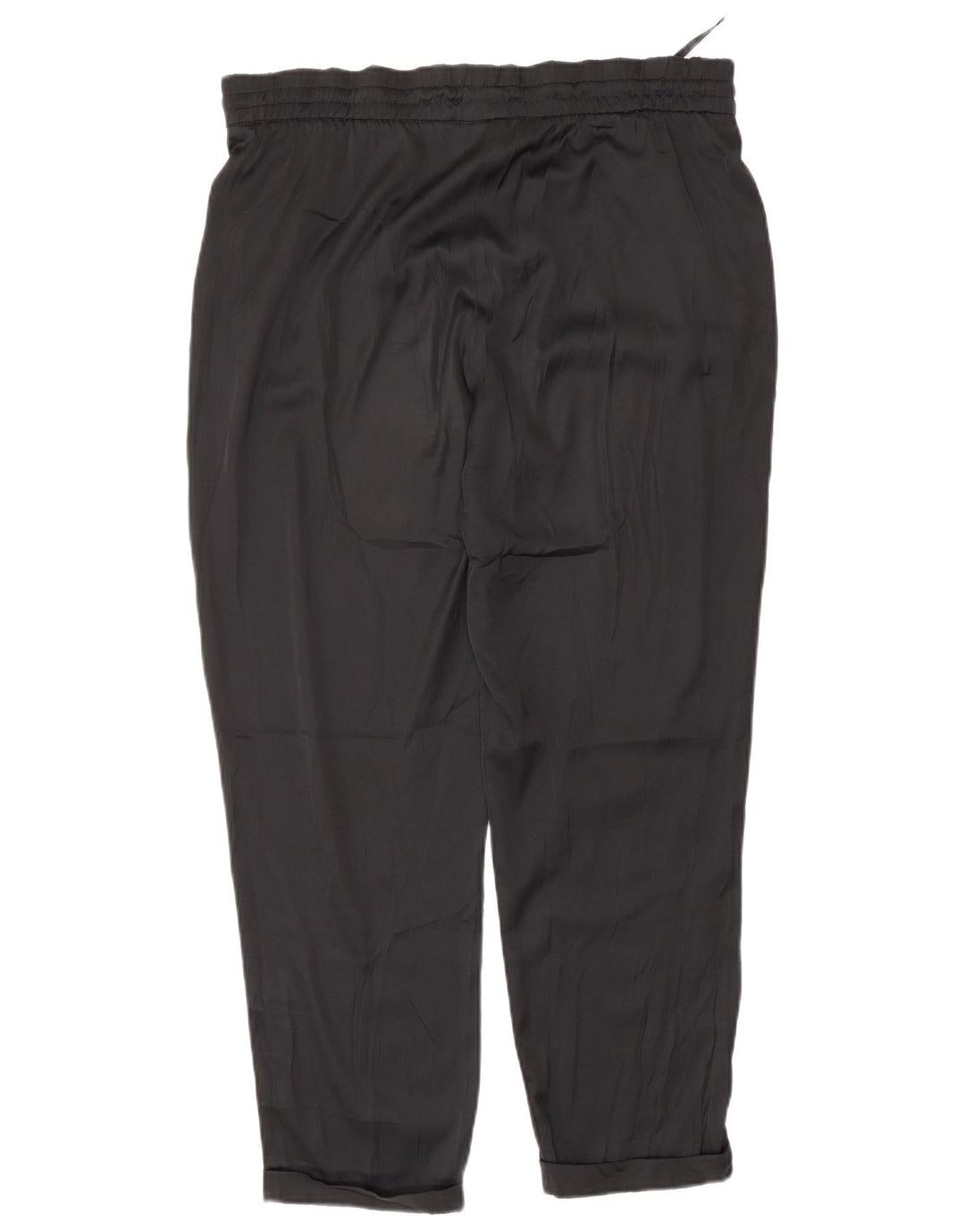 Женские повседневные брюки Benetton Regular W30 L27, черные, полиэстер