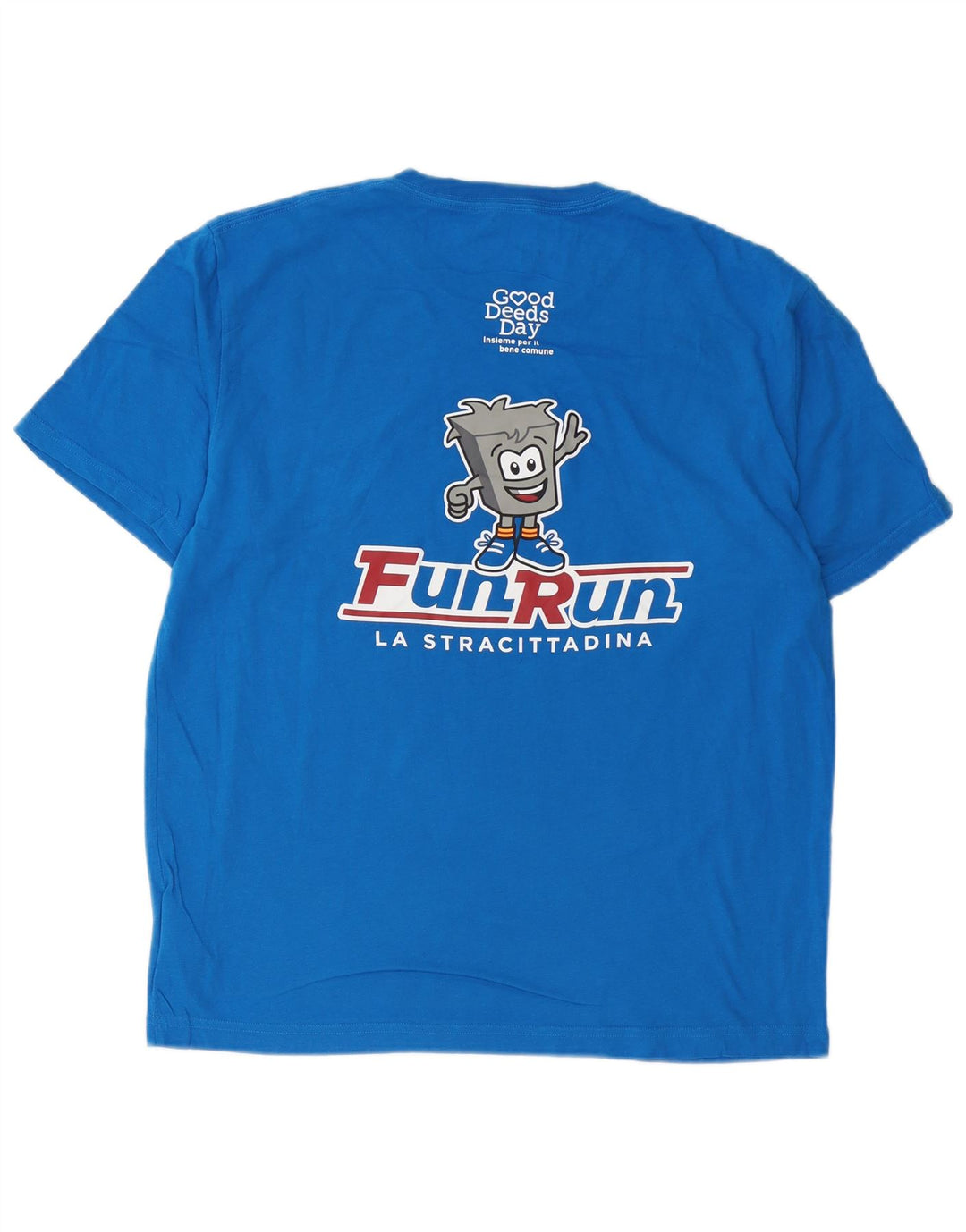 Мужская футболка с рисунком NEW BALANCE, хлопковый топ среднего синего цвета