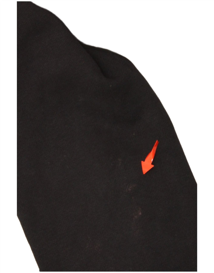 Свитер с капюшоном NIKE на молнии с графическим рисунком для мальчиков, 13–14 лет, размер XL, черный с цветными блоками