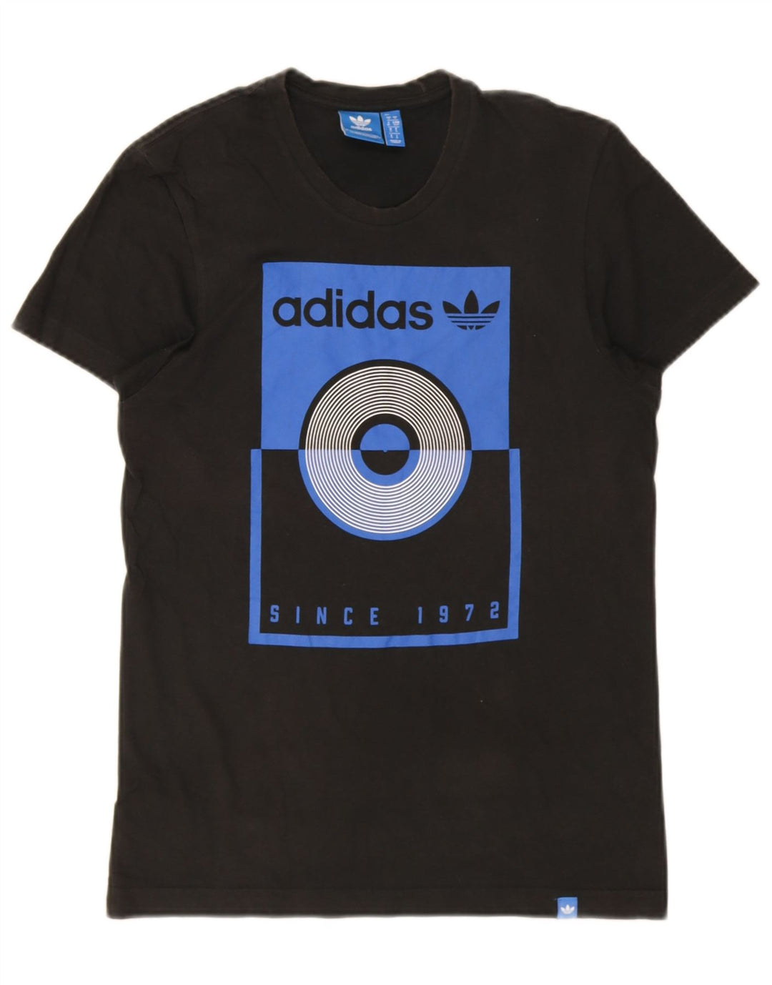 Мужская футболка с рисунком Adidas Top Small Black