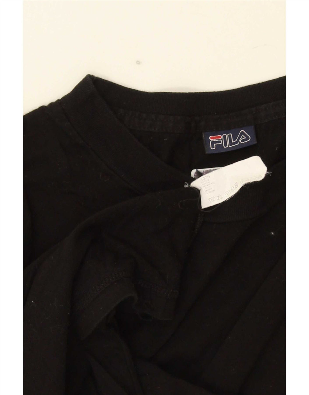Мужская футболка Fila Top Medium Black Cotton