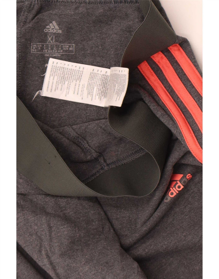 Женские леггинсы Adidas XL серые, хлопок