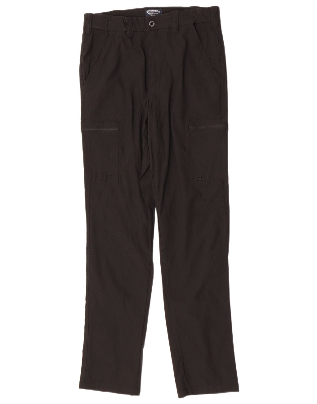 Мужские узкие брюки-карго Mountain Warehouse W30 L30, черный нейлон