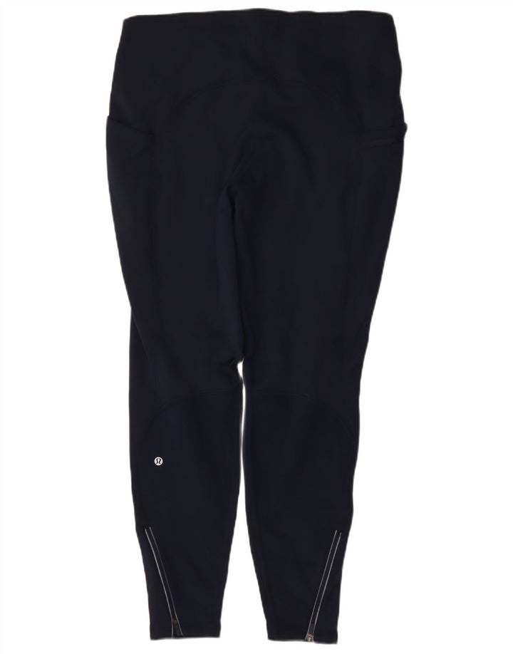 Женские леггинсы Lululemon, США 14 XL, темно-синий полиэстер