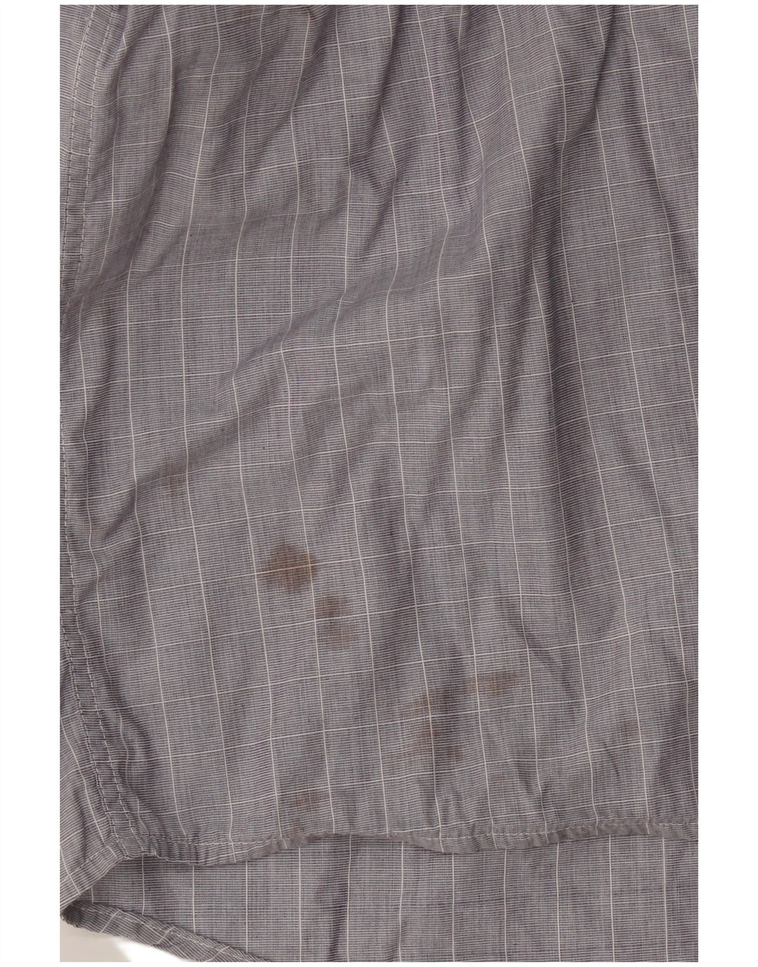 Мужская рубашка Lacoste, размер 42, большая серая клетка, хлопок