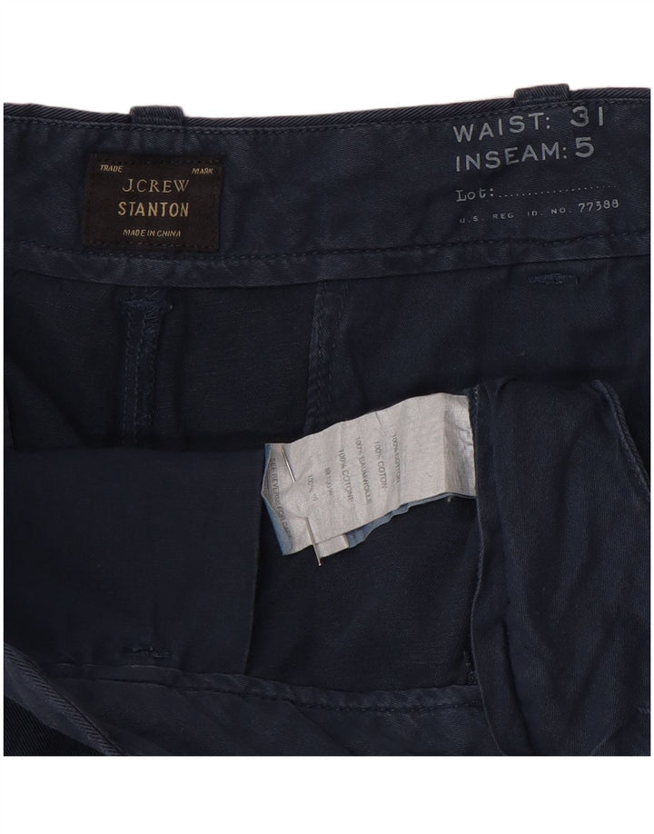 Женские шорты чинос J. Crew Stanton W31, средний темно-синий, хлопок
