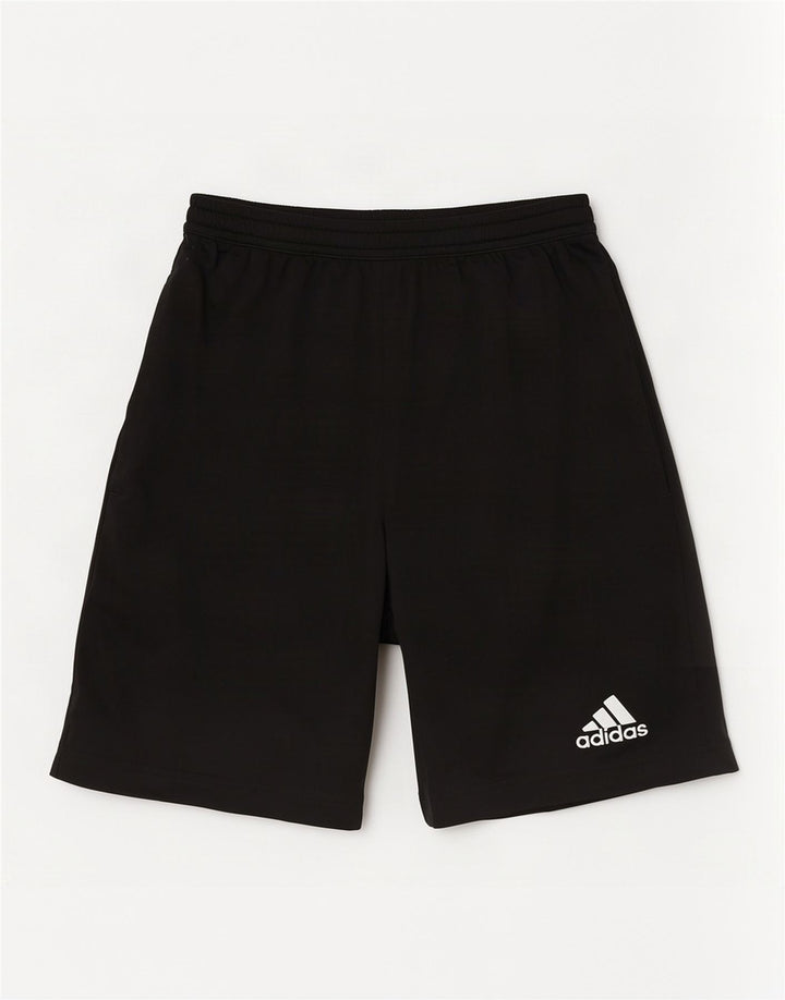 Мужские спортивные шорты Adidas Aeroready, маленькие черные из полиэстера