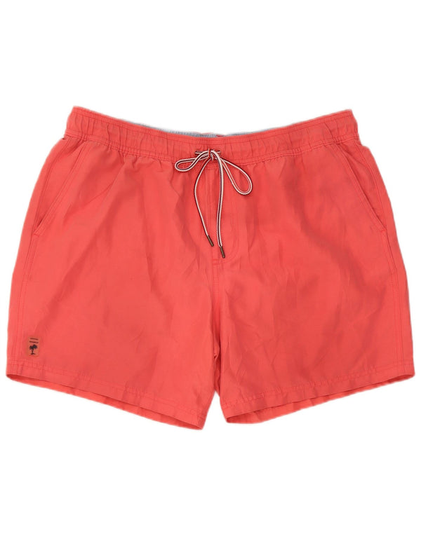 Мужские шорты для плавания Marks & Spencer, большие розовые, хлопок