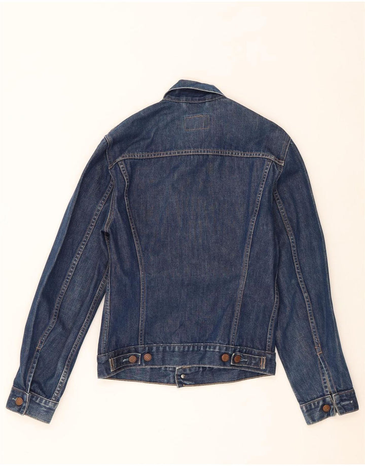 Мужская джинсовая куртка Levi's UK 38, средний темно-синий, хлопок