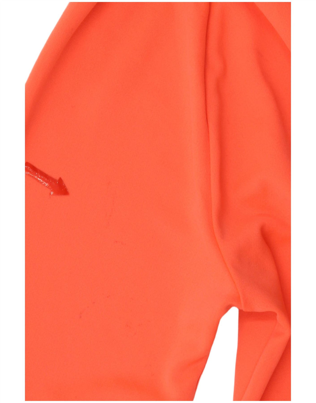 Женский спортивный костюм-пуловер с графическим рисунком Nike Dri Fit UK 10, маленький оранжевый