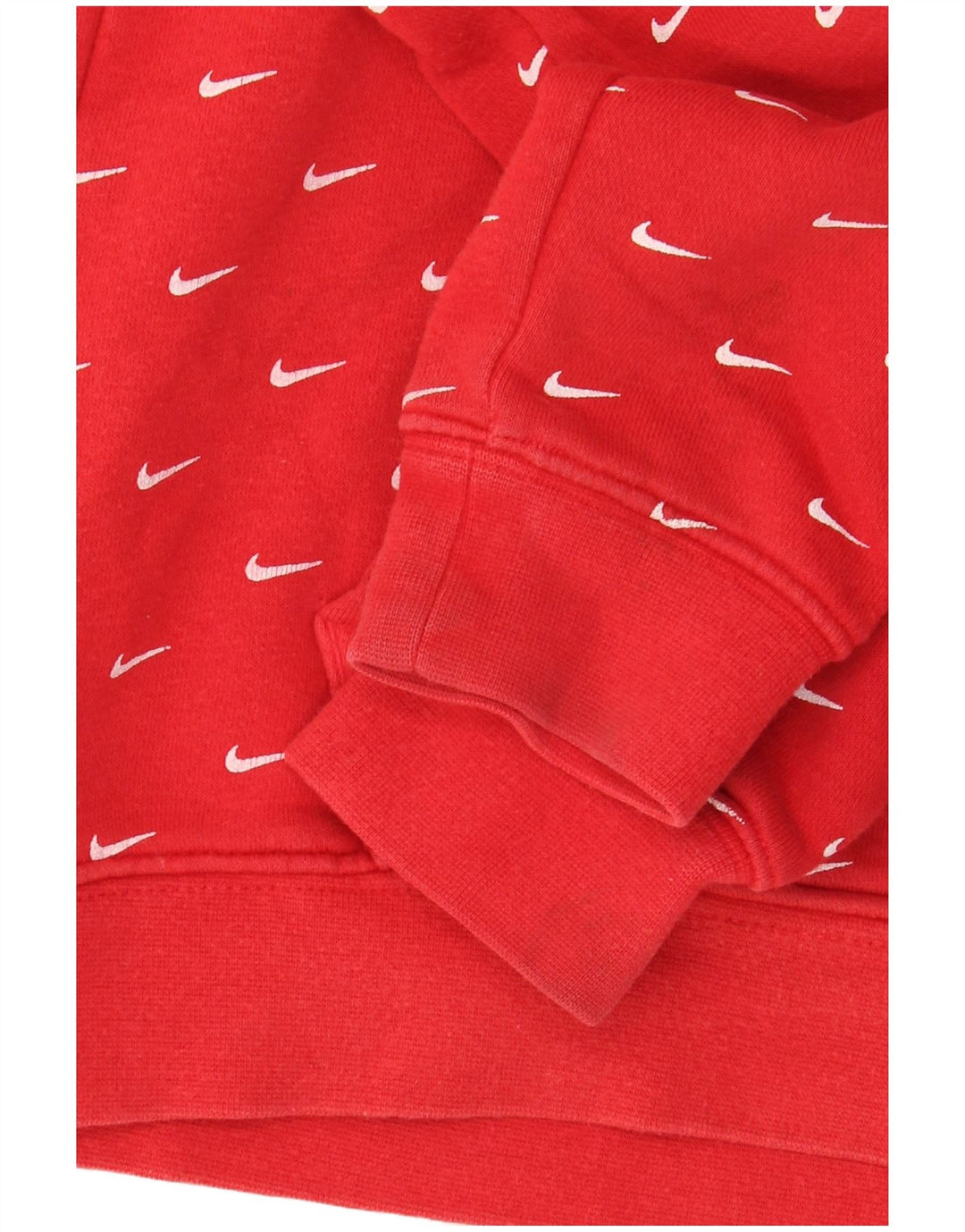 Джемпер с капюшоном Nike для мальчиков 6–7 лет, красный, хлопок