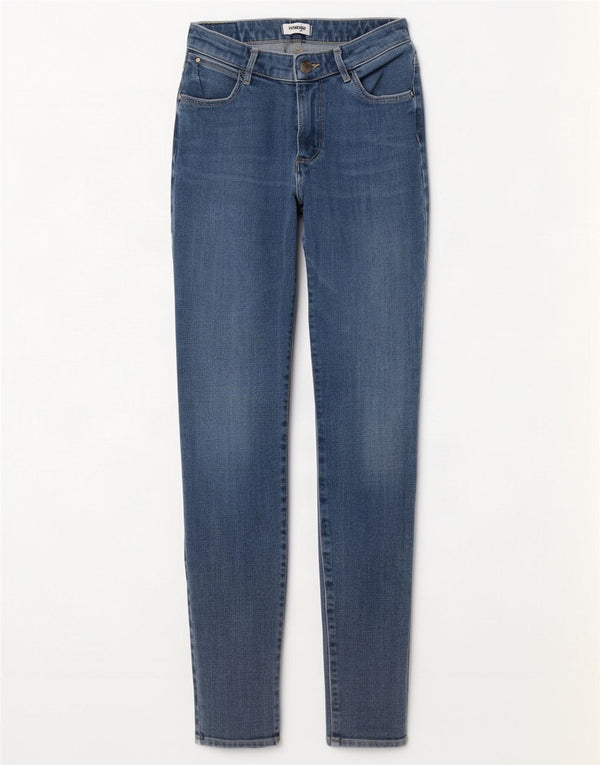 Джинсы Wrangler Super Skinny W28 L28, синие, хлопок