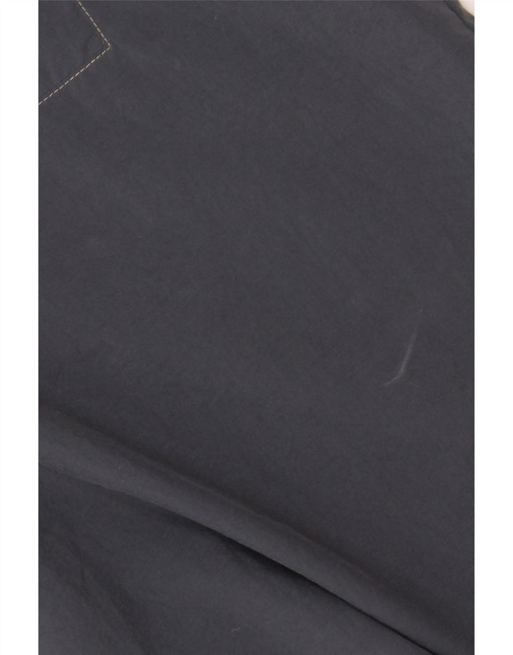 Мужская рубашка с коротким рукавом ADIDAS UK 46/48 XL Темно-синий полиэстер