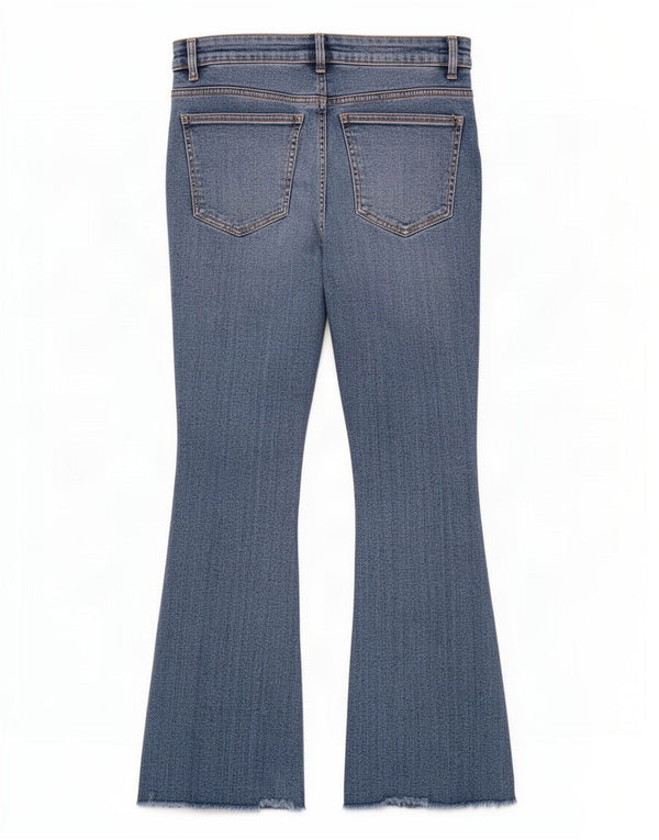 Женские расклешенные джинсы Zara EU 36 XS W26 L25 синие