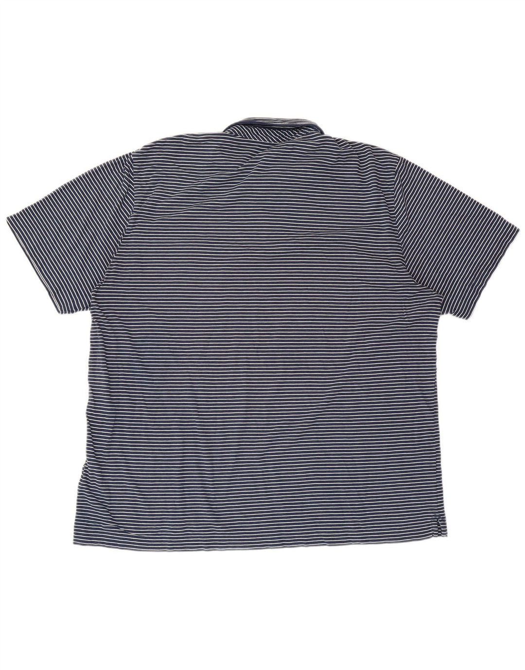 VINEYARD VINES Мужская рубашка-поло классического кроя XL темно-синего цвета в тонкую полоску, хлопок