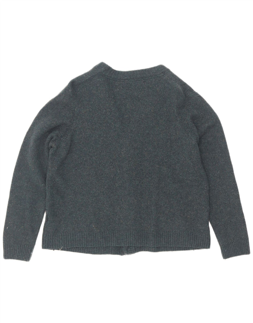 Мужской кардиган-свитер Marks & Spencer 2XL синий шерстяной