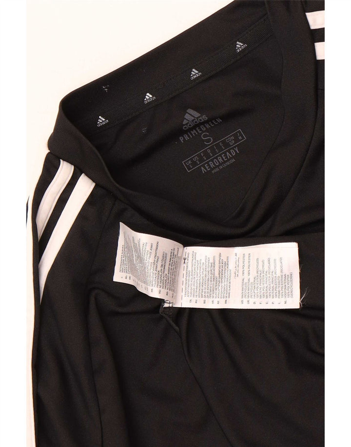 Мужская футболка Adidas Aeroready с рисунком, маленький черный полиэстер