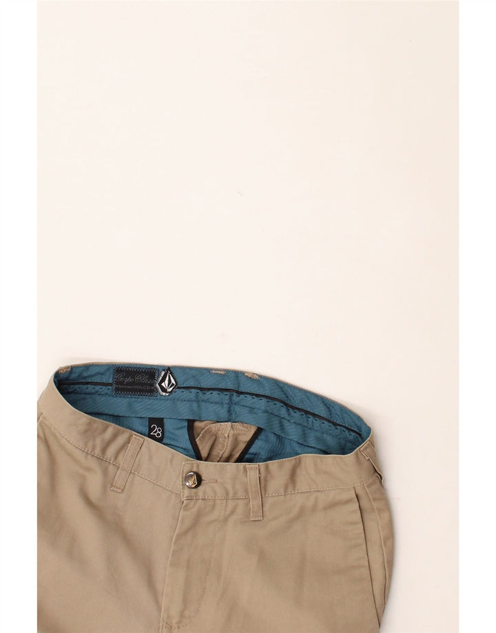 VOLCOM Mens Cargo Shorts W28 Small Beige Vintage Volcom and Second-Hand Volcom from Messina Hembry 