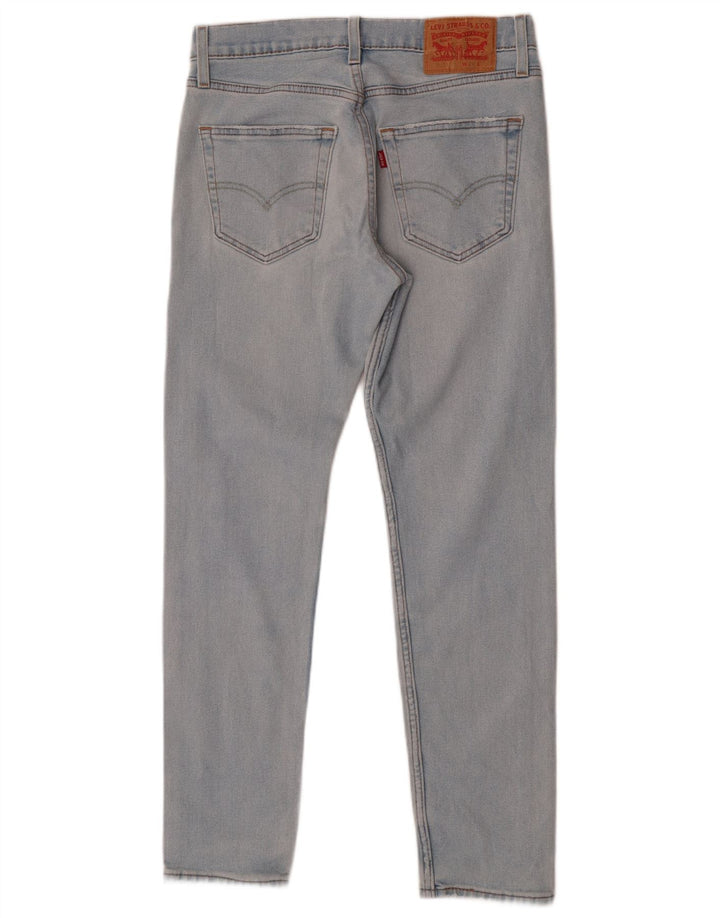 Мужские зауженные джинсы Levi's 502 W29 L30 синие, хлопок
