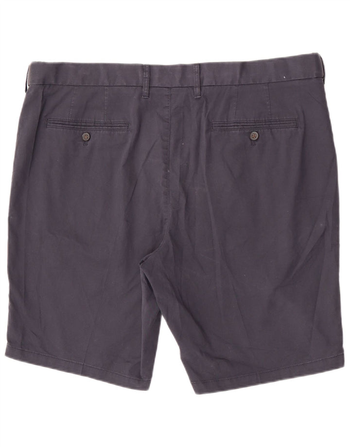 Мужские шорты чинос Marks & Spencer W42 2XL Темно-синие, хлопок