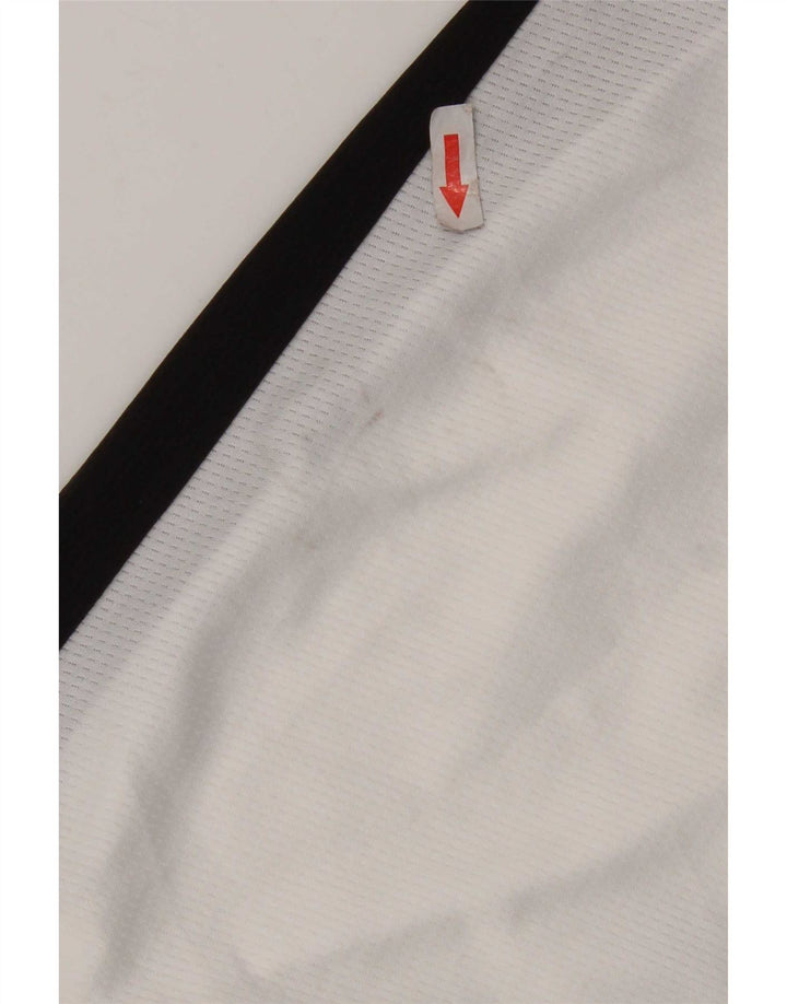 Мужская футболка PUMA Top 2XL, белый полиэстер с цветными блоками