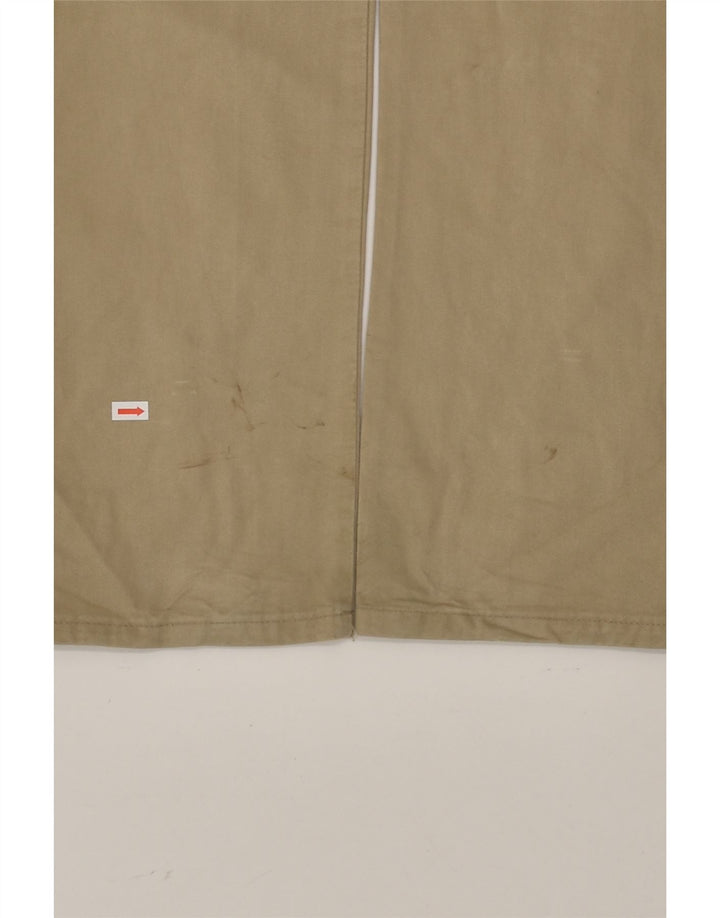 X-CAPE Womens High Waist Cargo Trousers IT 42 Medium W26 L32 Beige Cotton | Vintage X-Cape | Thrift | Second-Hand X-Cape | Used Clothing | Messina Hembry 