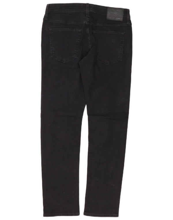 Мужские прямые джинсы Jack & Jones W32 L32, черный хлопок