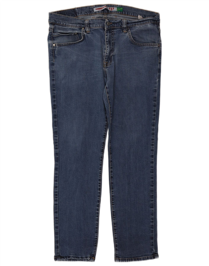 CARRERA Mens 717 Slim Jeans W38 L30 Blue Cotton