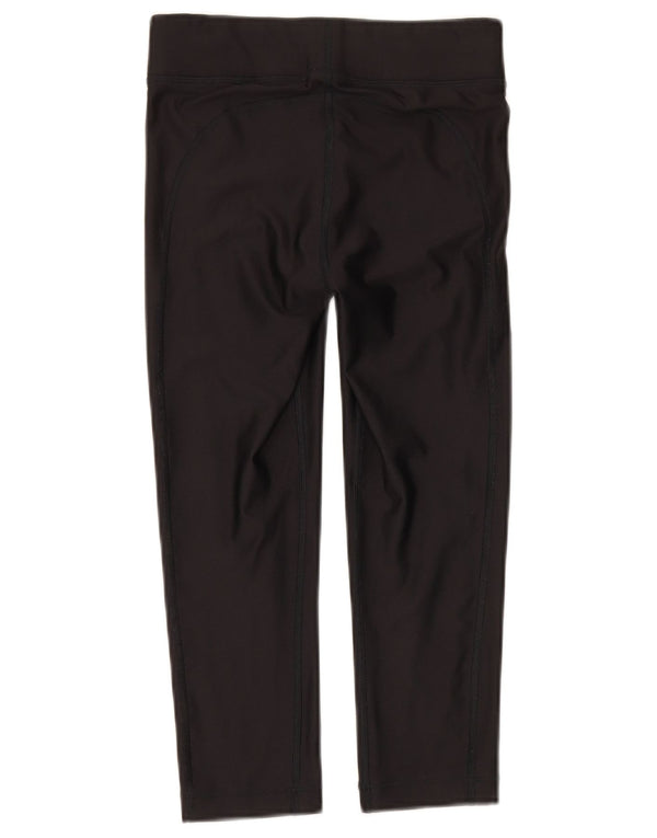Женские леггинсы-капри Under Armour UK 10, маленькие черные